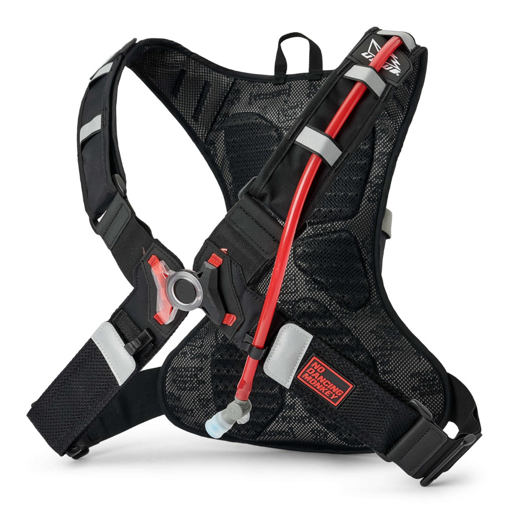Moto Hydro 4L XTR Dirt Biking Hydration Pack XXL - Black/Grey - USWE 5204085001