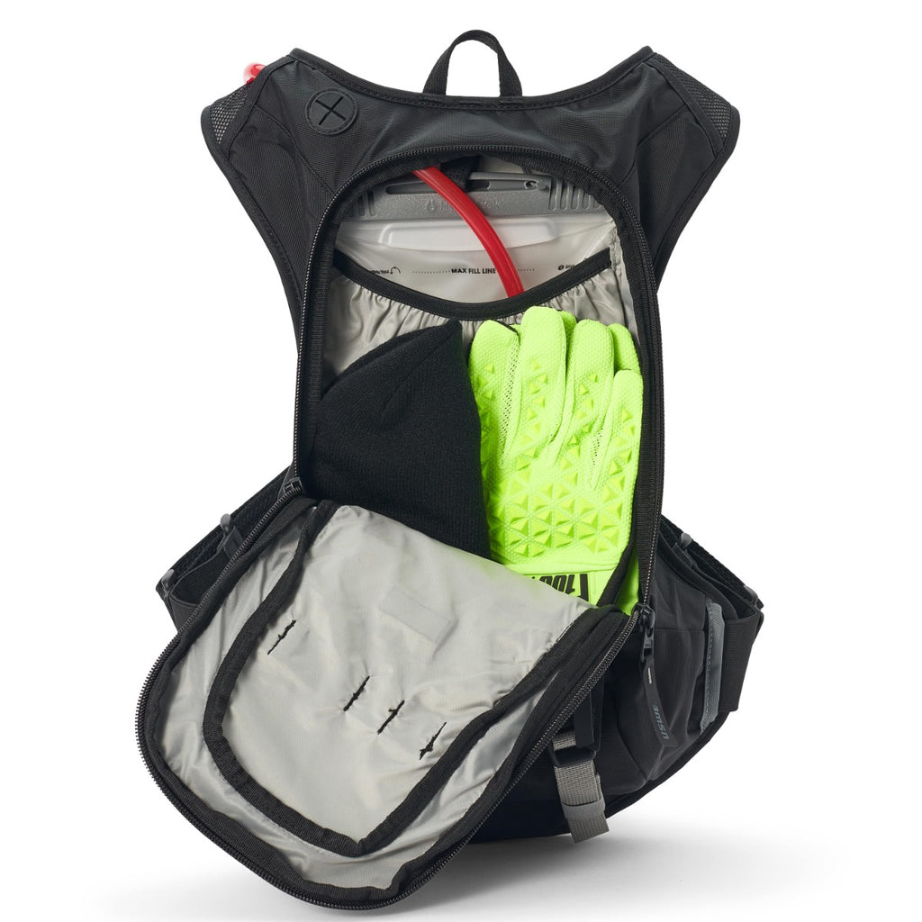Moto Hydro 8L Dirt Biking Hydration Pack - Black - USWE 5208090001