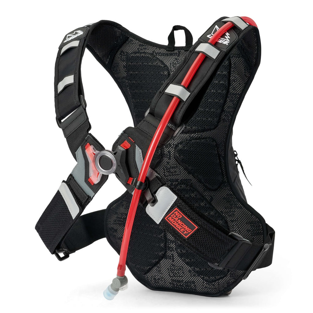 Moto Hydro 8L XTR Dirt Biking Hydration Pack XXL - Black/Grey - USWE 5208085001