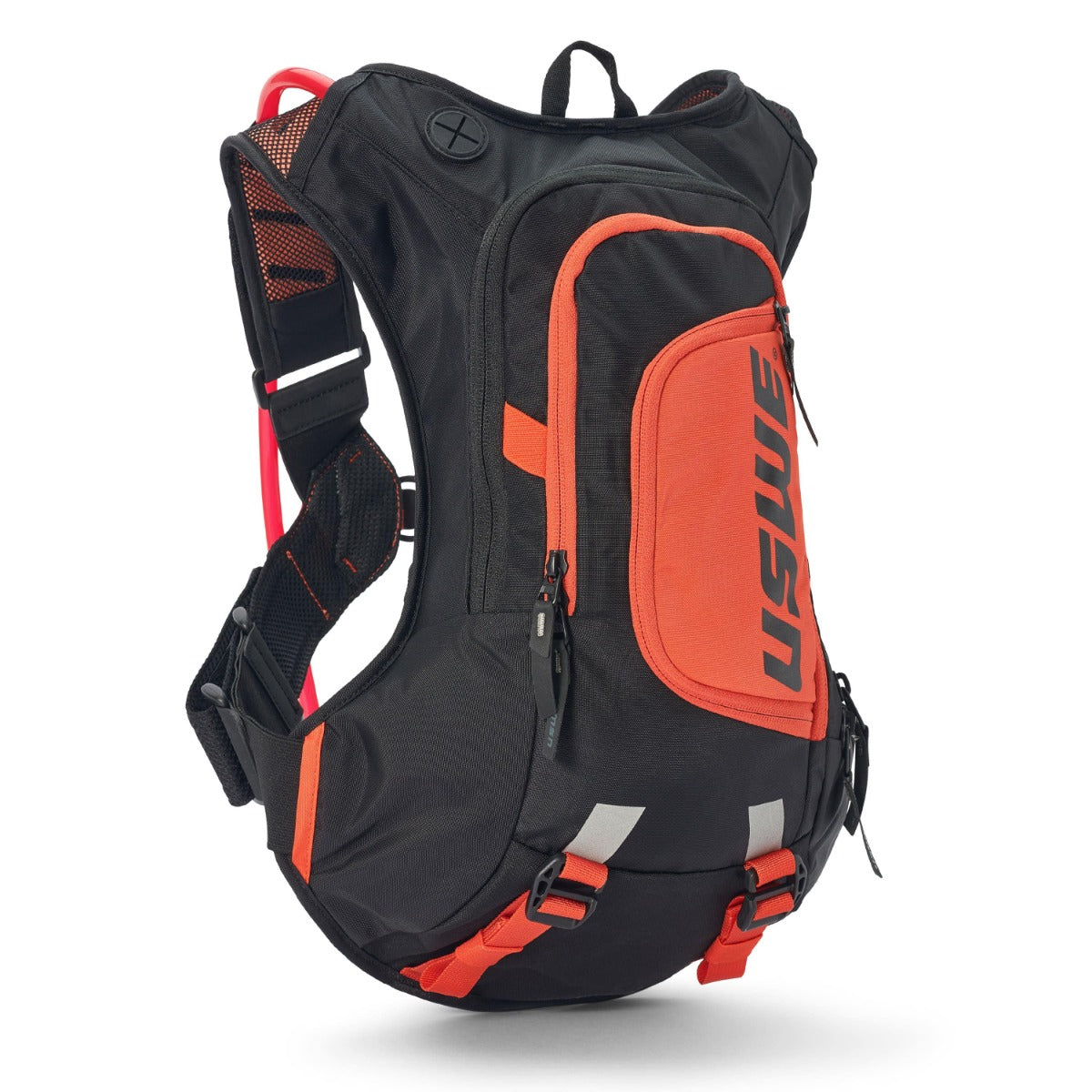 Moto Hydro 12L Dirt Biking Hydration Pack - Black/Orange - USWE 5212090038