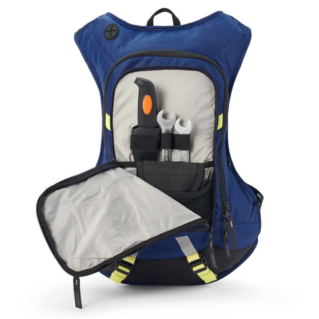 Moto Hydro 12L Dirt Biking Hydration Pack - Blue - USWE 5212090039