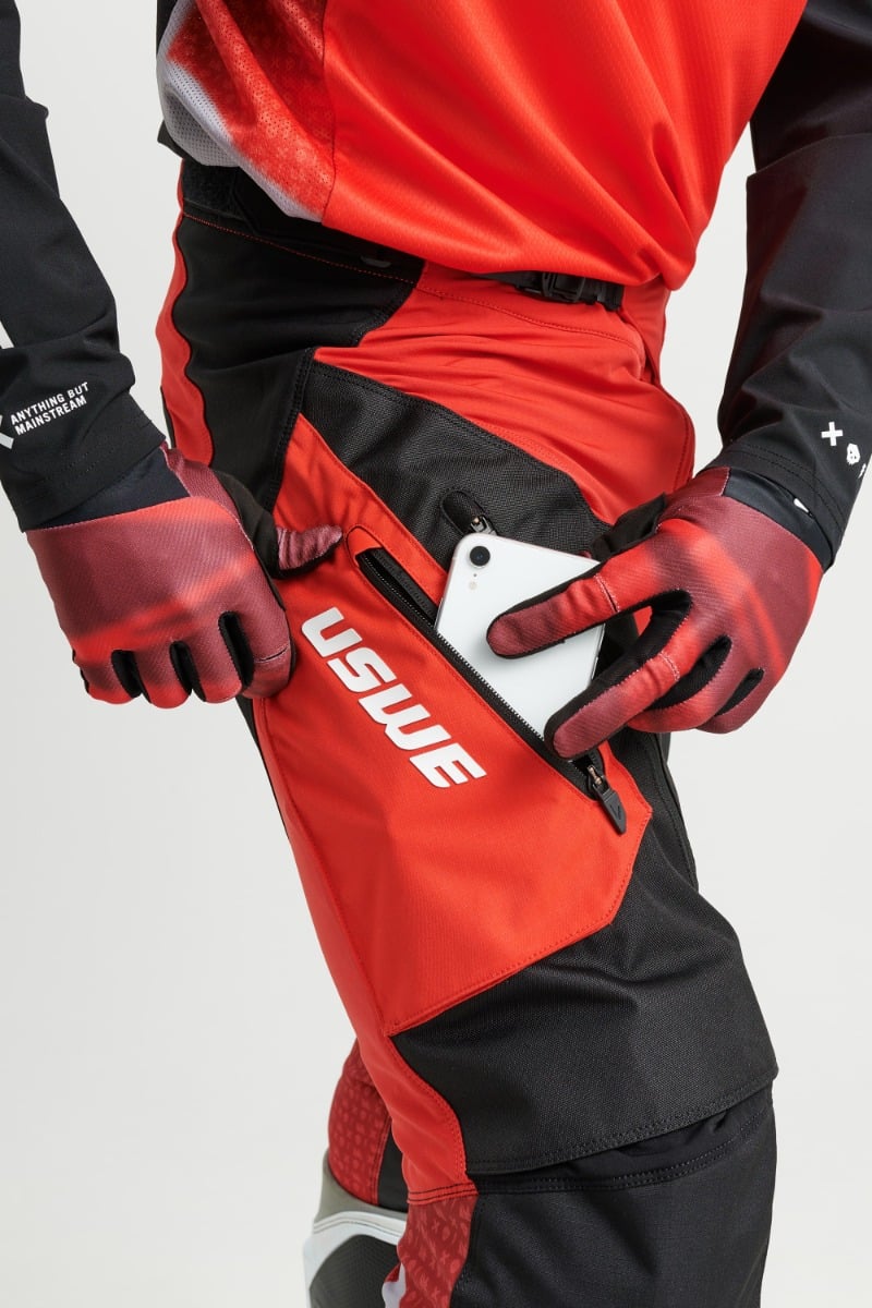 Lera Off Road Pant Adult  36 - Flame Red - USWE 80923001400236