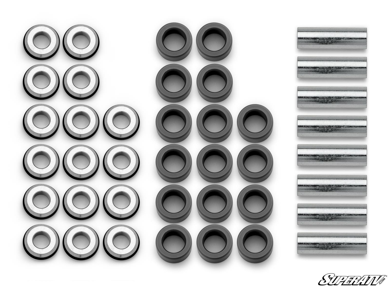 A ARM BUSHINGS UHMW FRONT & REAR POLARIS RANGER 1000 2021+, SUPER ATV, AAB-P-RAN1K-002
