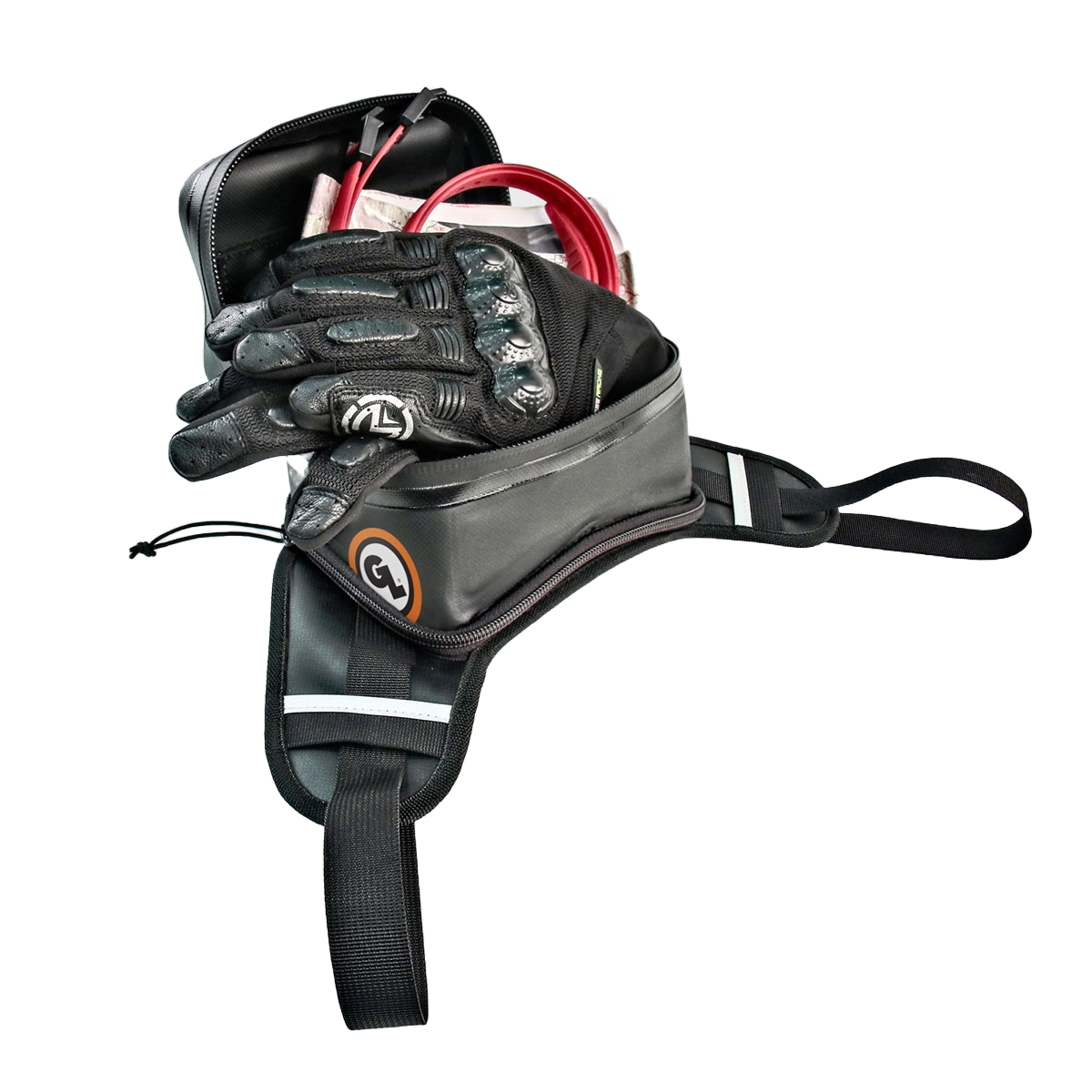 Buckin' Roll Tank Bag 1.5L - Black - Giant Loop BNR20-B