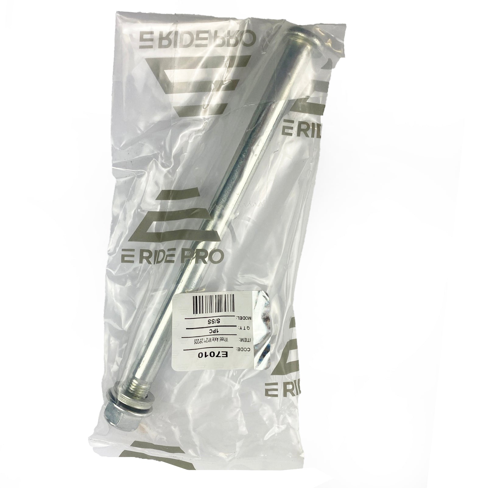 ERIDE PRO LE1 S SS WHEEL SPINDLE AXLE M12x1.25 205mm