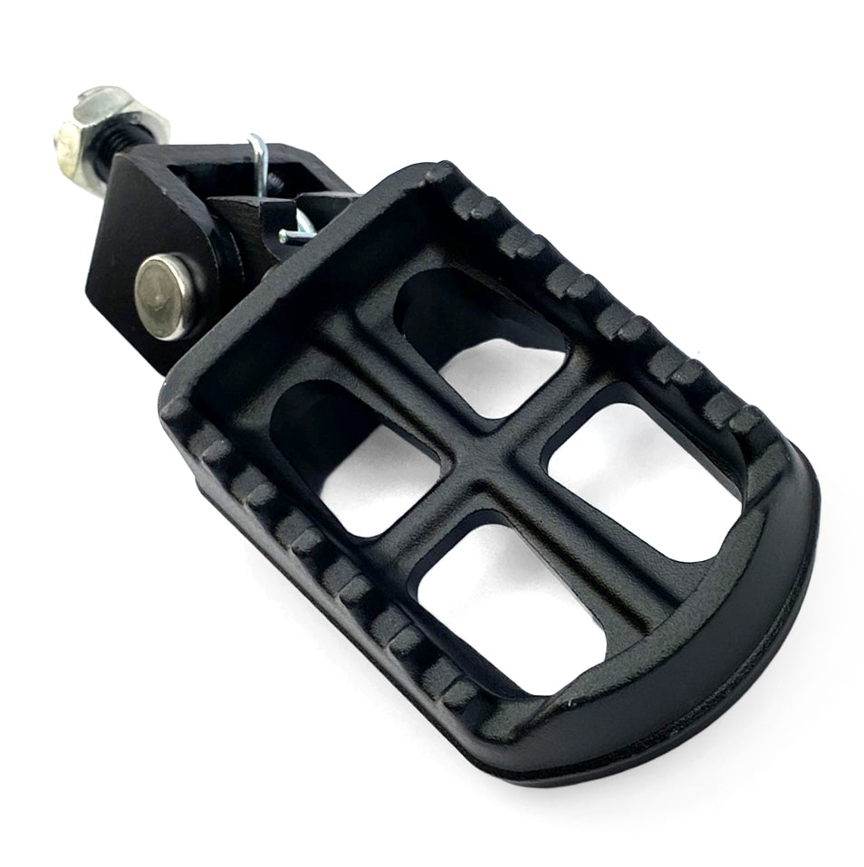 ERIDE PRO LE1 S SS LEFT FOOTPEG ASSEMBLY, WITH BRACKET AND SPRING