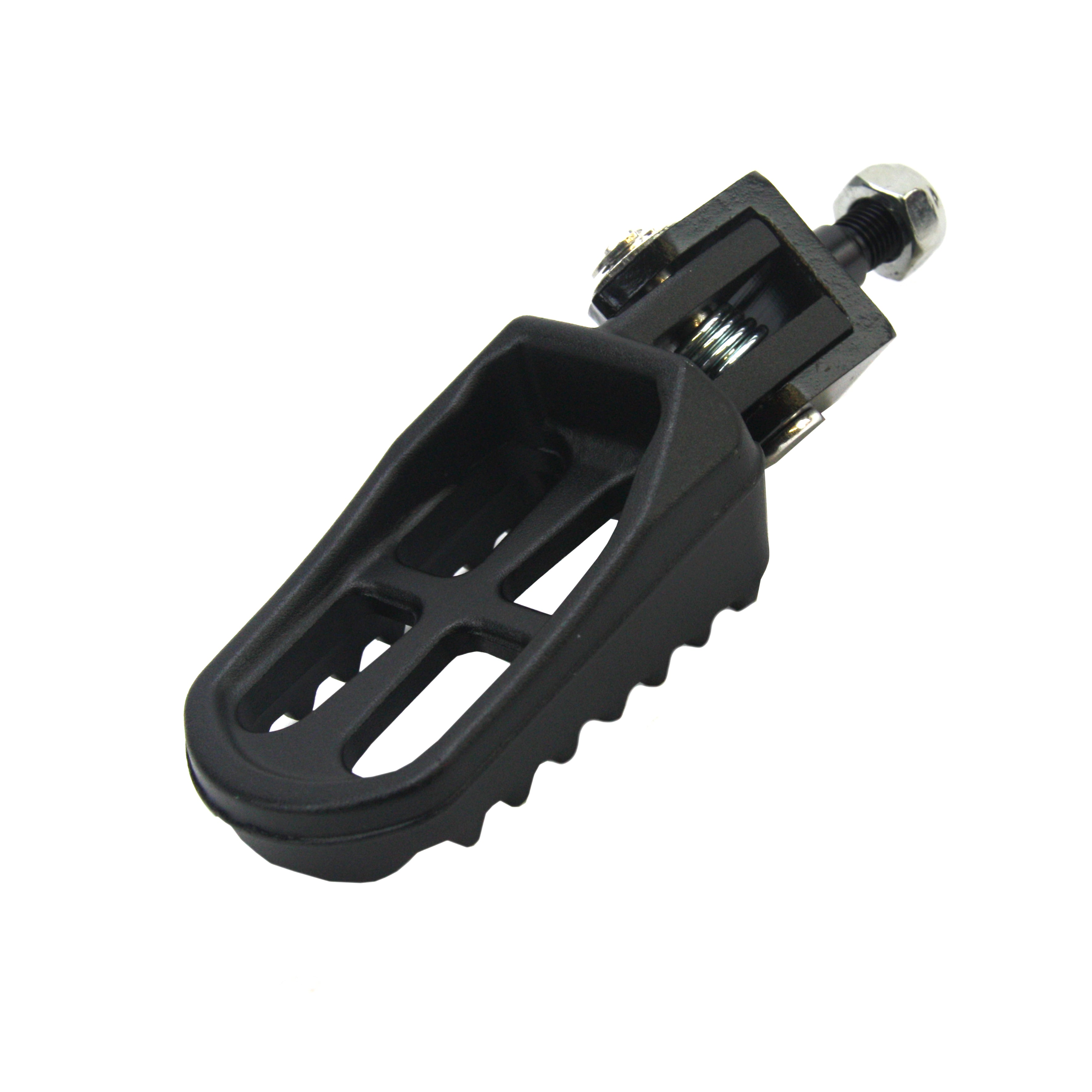 ERIDE PRO LE1 S SS LEFT FOOTPEG ASSEMBLY, WITH BRACKET AND SPRING