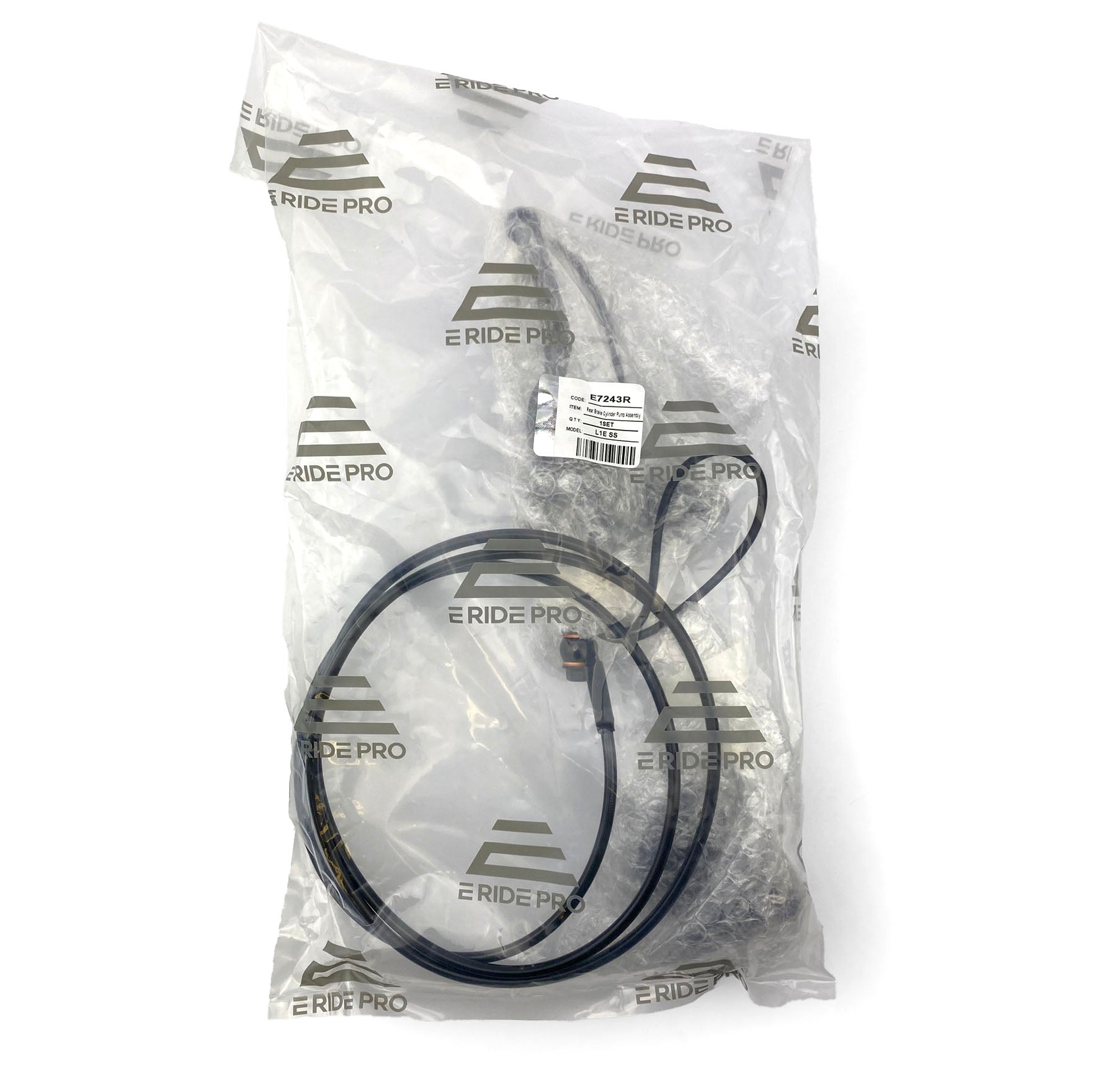 E RIDE PRO L1E REAR BRAKE MASTER CYLINDER AND CALIPER ASSEMBLY