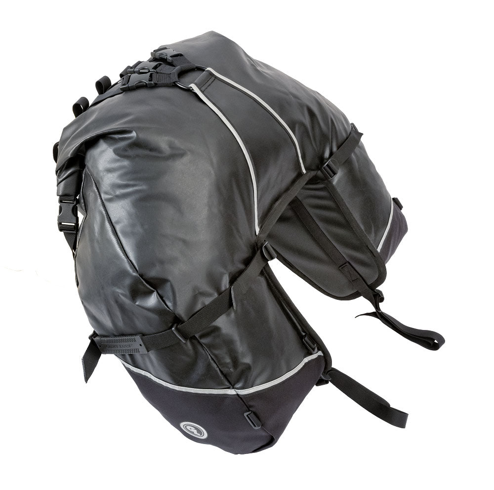 Great Basin Saddlebag 68L - Black - Giant Loop GBSB23-B
