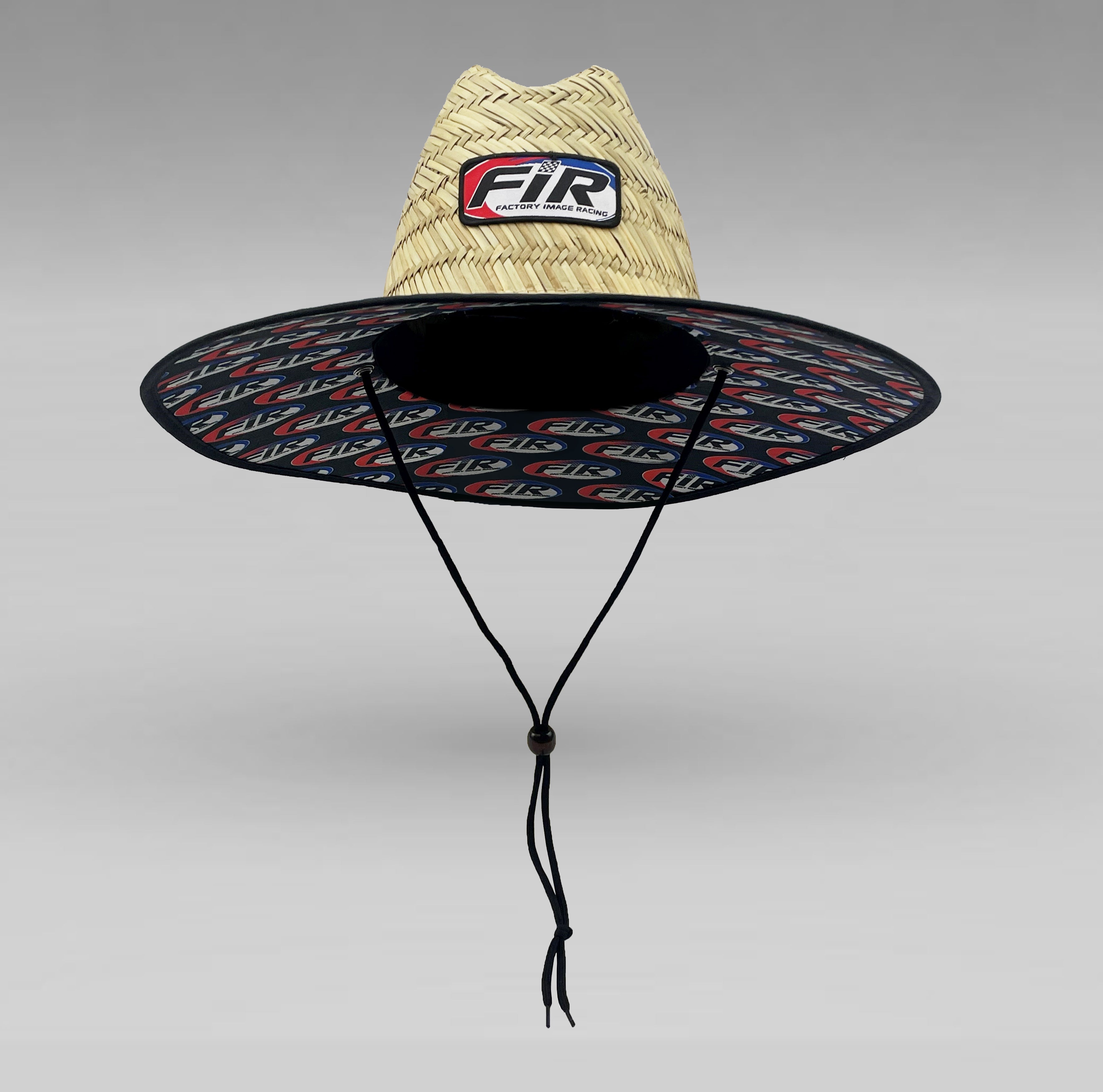 Shoreside Straw Hat - Fir Logo Patch - One Size