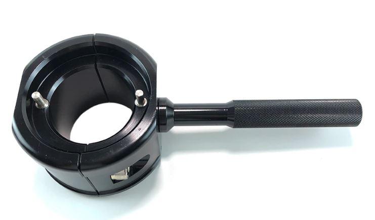 Fork Suspension Vise Clamp Tool - Black Aluminum