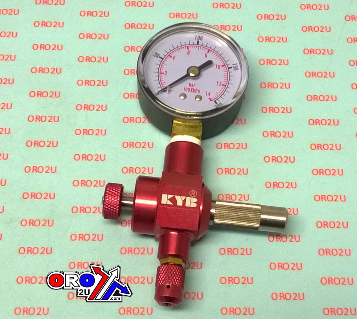 NITROGEN PRESSURE GAUGE, KYB ST500
