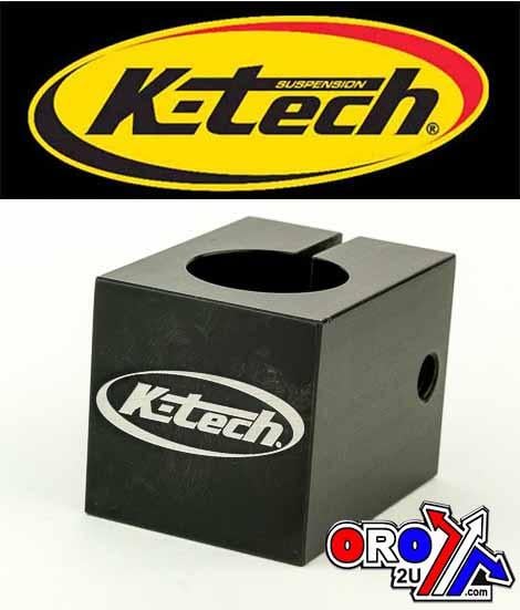 Front Fork Cartridge Tube Clamp 25mm, K-TECH 113-070-025 1-PIECE