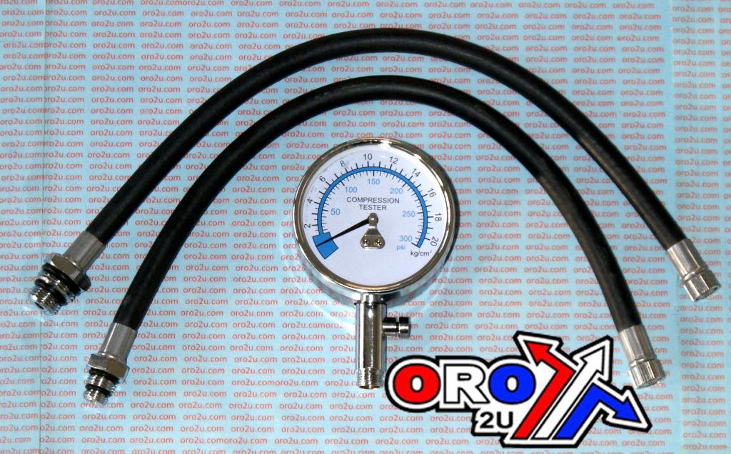 CYLINDER COMPRESSION TESTER WITH ADPATORS 10-12mm 14-18mm