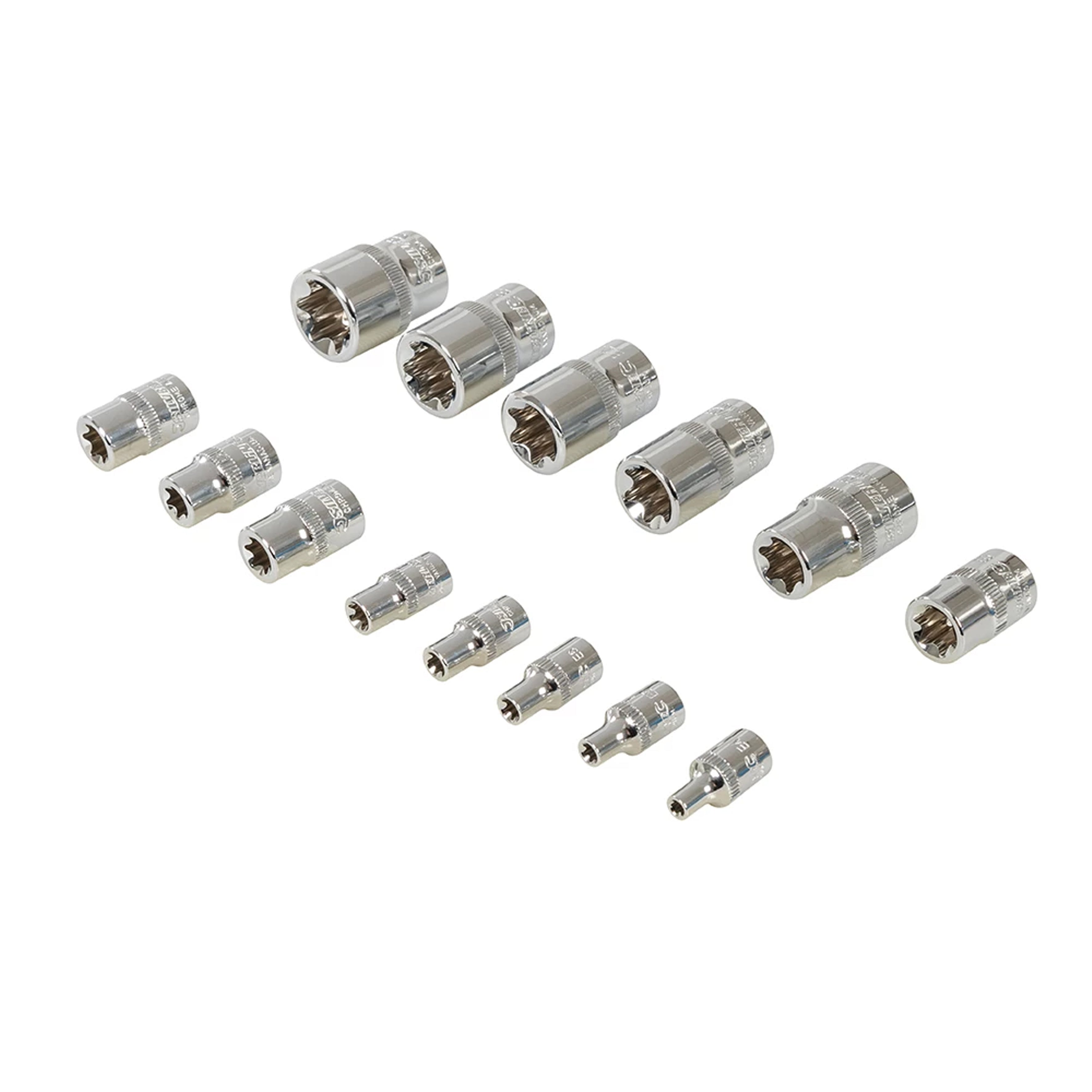 TORX EXTERNAL SOCKET SET 14PCE