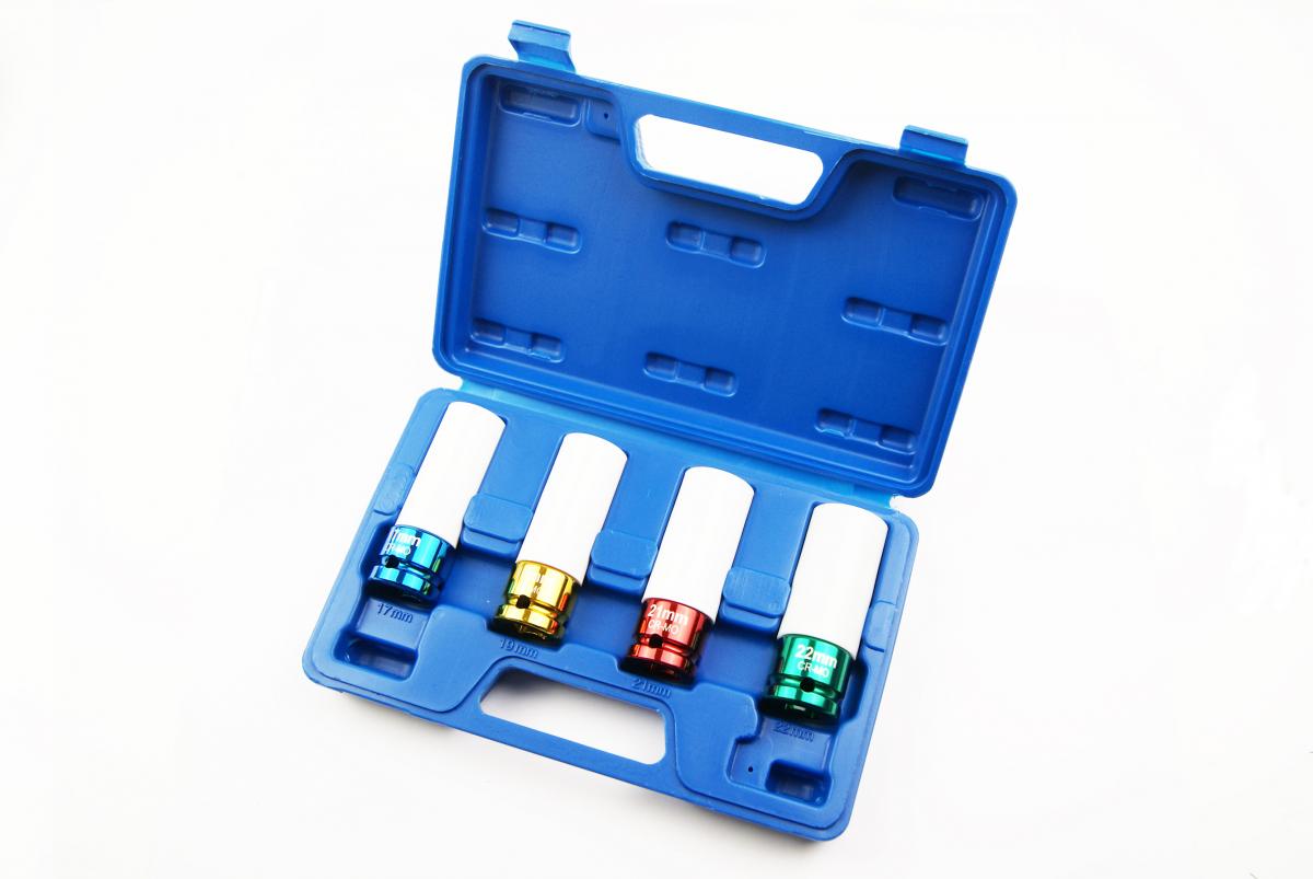 SOCKET IMPACT 1/2 4 PCS KIT