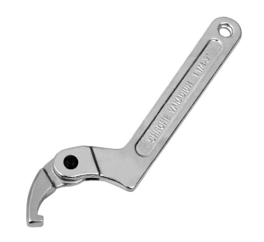 ADJUSTABLE SHOCK SUSPENSION C HOOK WRENCH 31mm - 76mm