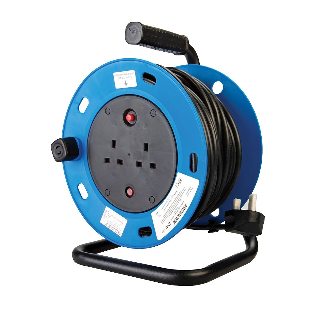 EXTENSION LEAD, FREESTANDING 2-GANG 25M