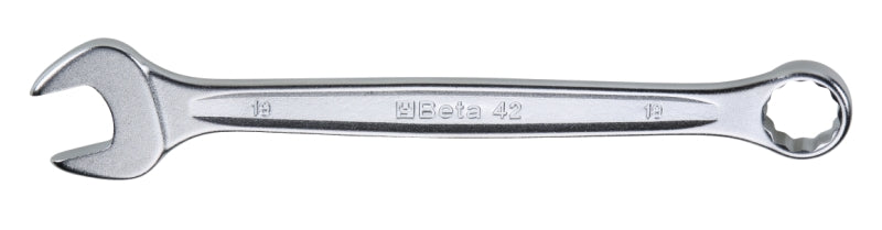 Combination Spanner Wrench Open Offset Ring Ends Chrome-Plated 17mm - Beta Tools 42 17