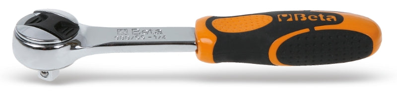 Reversible Ratchet, 1/4 Drive, 48 Teeth, 125mm Length - Beta Tools 900/55