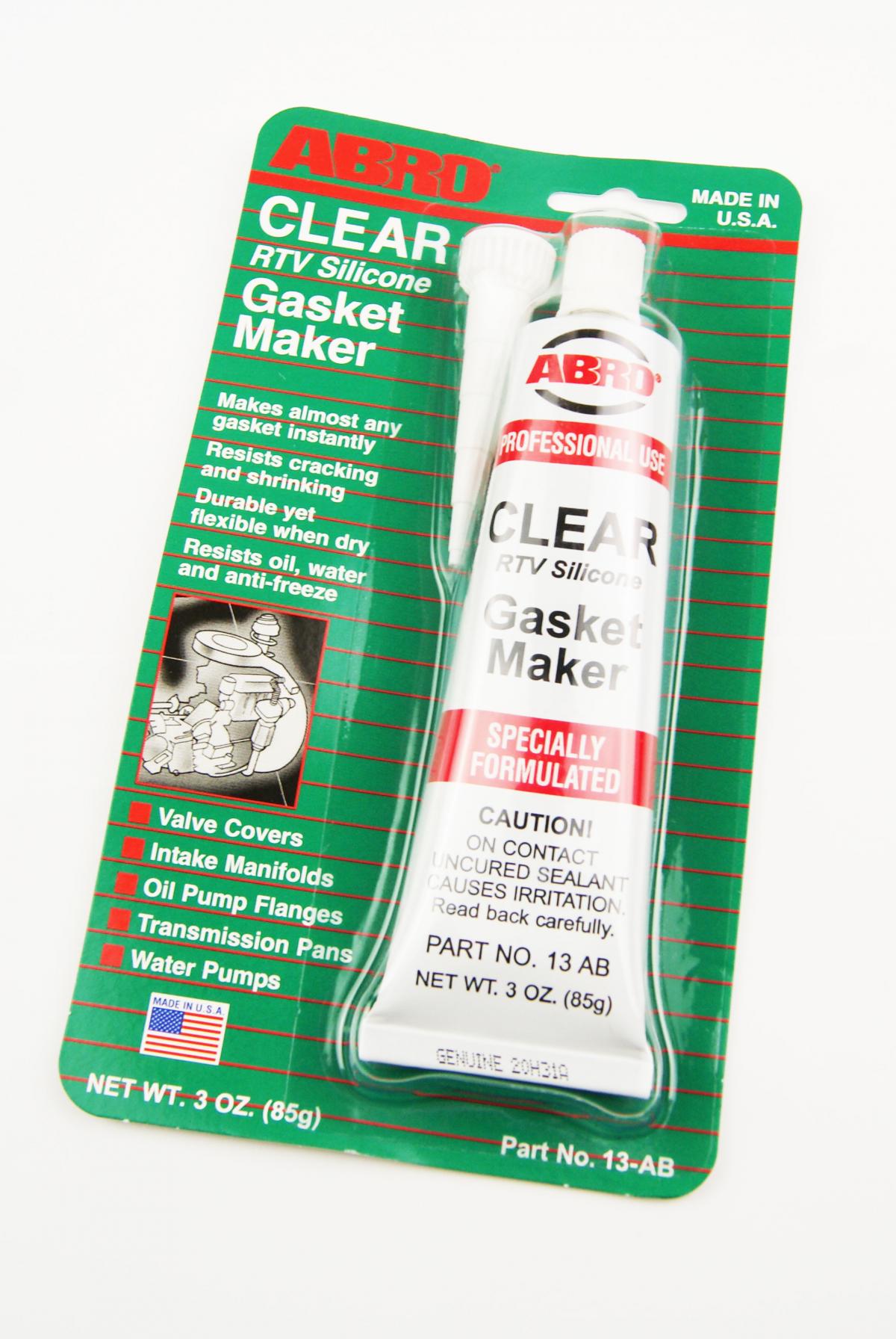 RTV GASKET MAKER 85g CLEAR