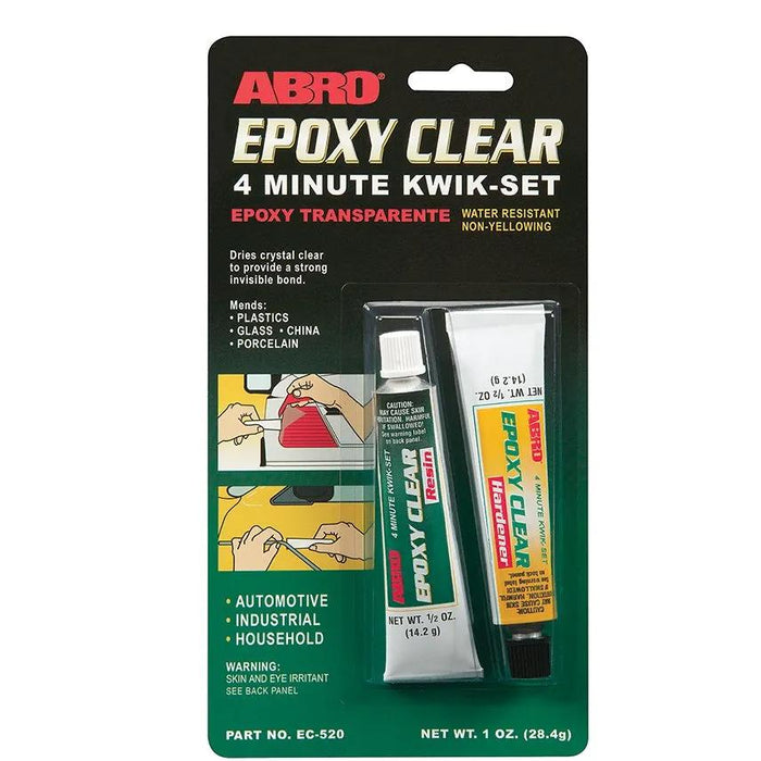 EPOXY CLEAR 4 MIN. 28.4gr ABRO EC-520