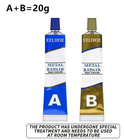 EPOXY STEEL 6 MIN SET SYRINGE 20g METAL REPAIR / AB GLUE / WATERPROOF