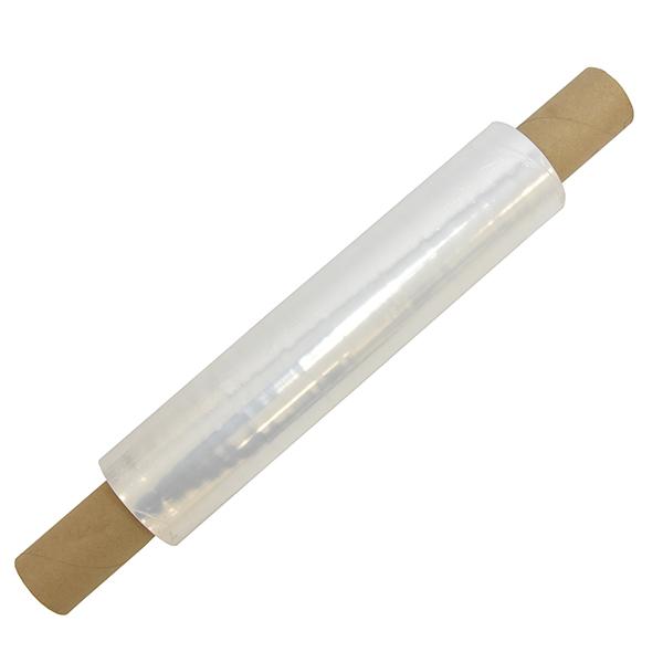 CLEAR WRAP 400mm X 300m X 12um, EXTENDED CORE / PALLET / PARCEL WRAP