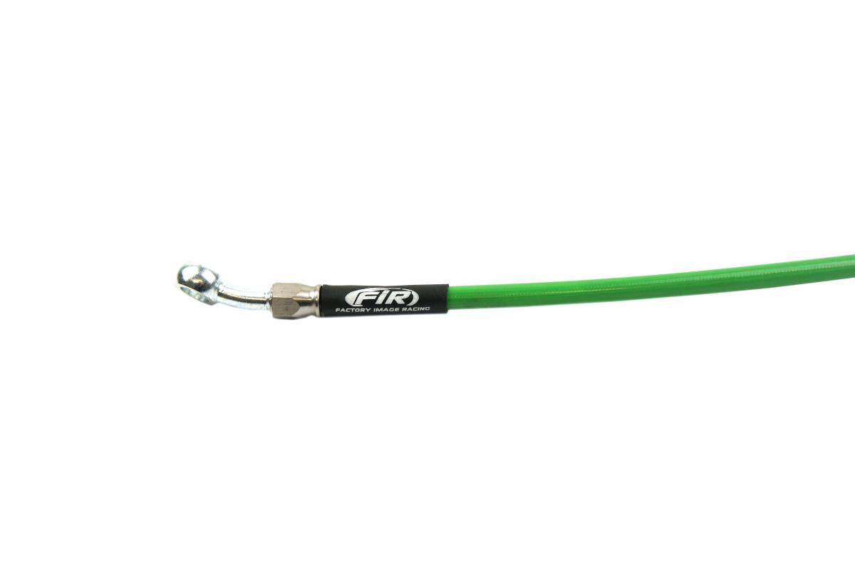 HOSE FRONT BRAKE GREEN/GRN, KX KXF RM RMZ RMX 250 450
