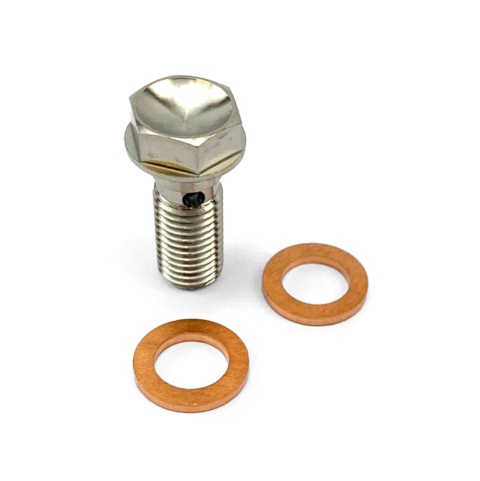 BANJO PRO BOLT M8x1.00mm, TITANIUM GRADE 5 / EACH