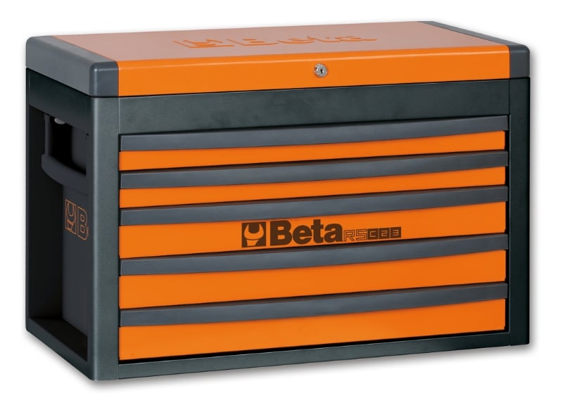 Portable Tool Chest with 5 Drawers and Centralized Lock - Beta Tools RSC23-A