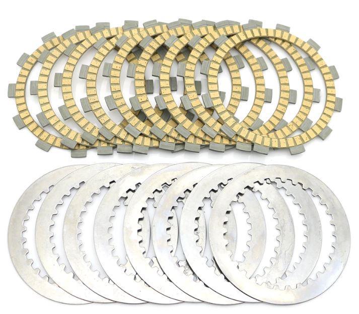 CLUTCH PLATE KIT HD [No Springs] YAMAHA, YAMAHA YZ250F YZF250 FN/FP/FR/FS/FT/FV/FW 2001 - 2013, WR250F WRF250 FN 2001 - 2003, 5XC-16321-00-00, 5NL-16325-00-00, 5XC-W001G-20-00