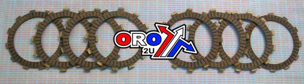 CLUTCH FRICTION PLATE SET/8 [CK4498], 1993 Kawasaki KX125