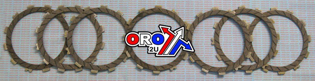 CLUTCH FRICTION PLATE SET/7 [CK4425], MC-03847C 94-08 KX125