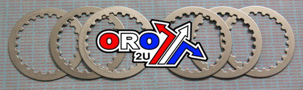 CLUTCH PLATE STEEL SET/6 YZ80, YAMAHA YZ80 95-01, MX-03555S