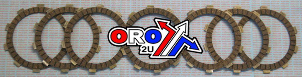 CLUTCH FRICTION PLATE SET/7 [CK1193], MC-03734C HONDA 97-05 XR400