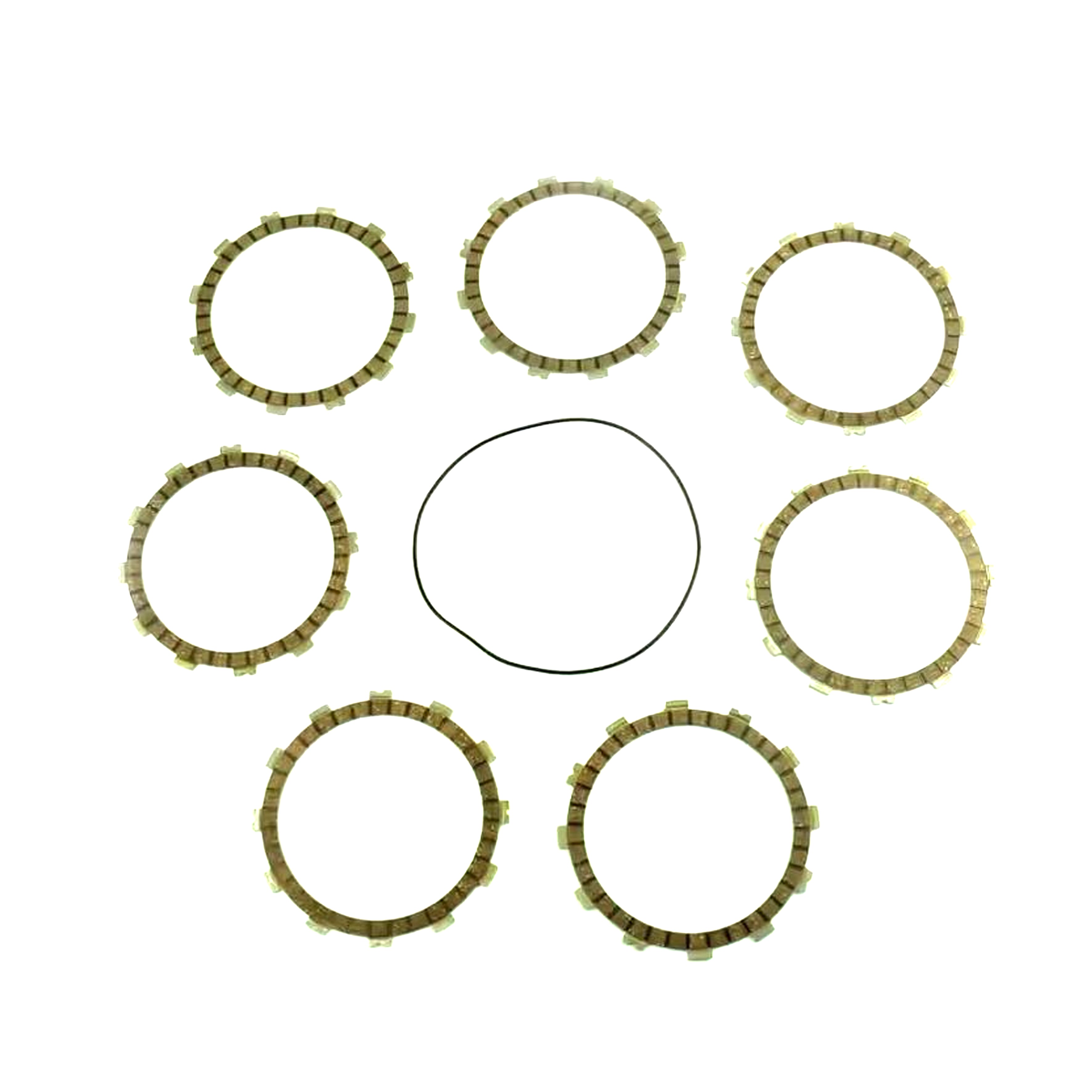 CLUTCH FRICTION PLATE SET HSQ TE400 05-09, ATHENA P40230006, WITH GASKET