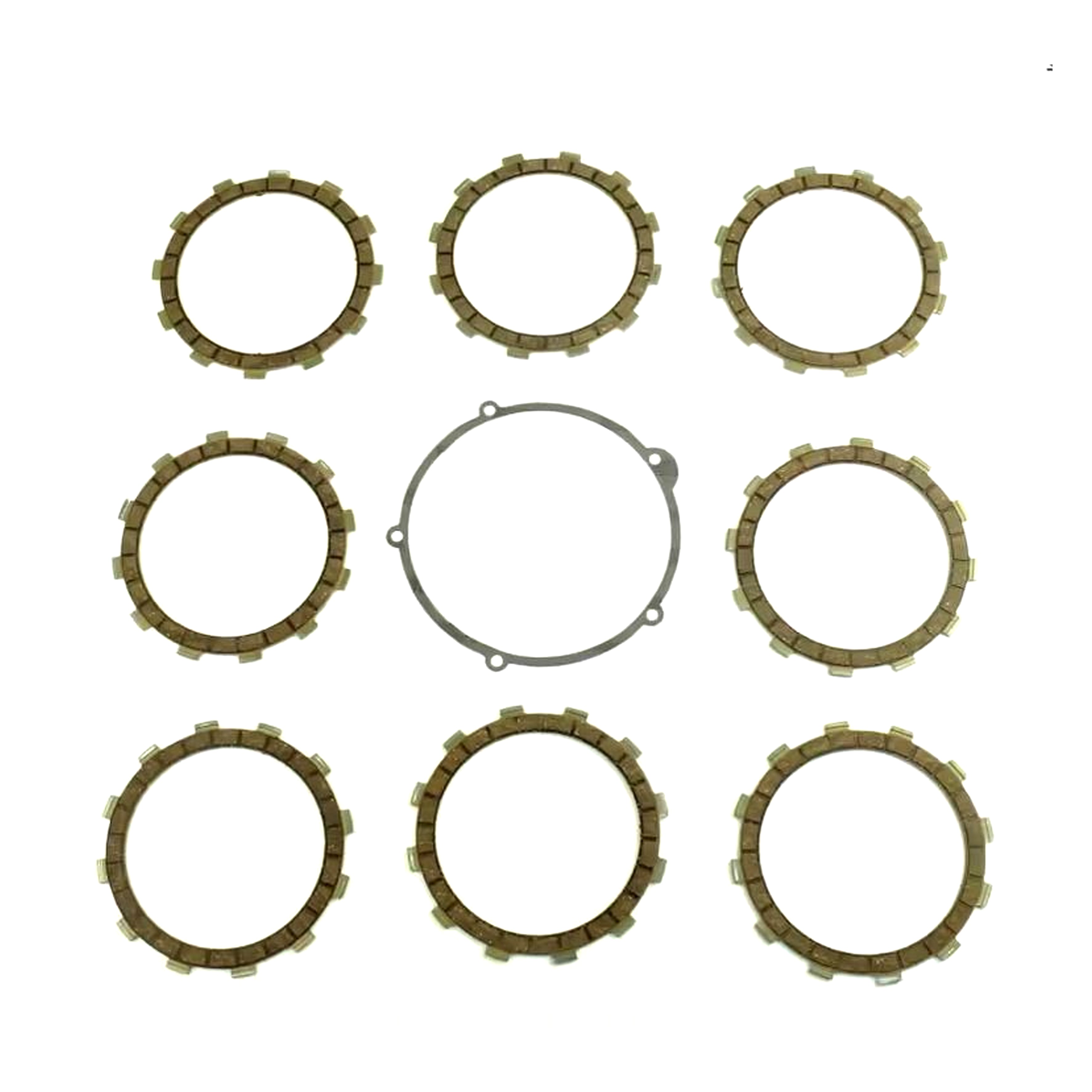 CLUTCH FRICTION PLATE SET GASGAS EC300 98-11, ATHENA P40230015, WITH GASKET