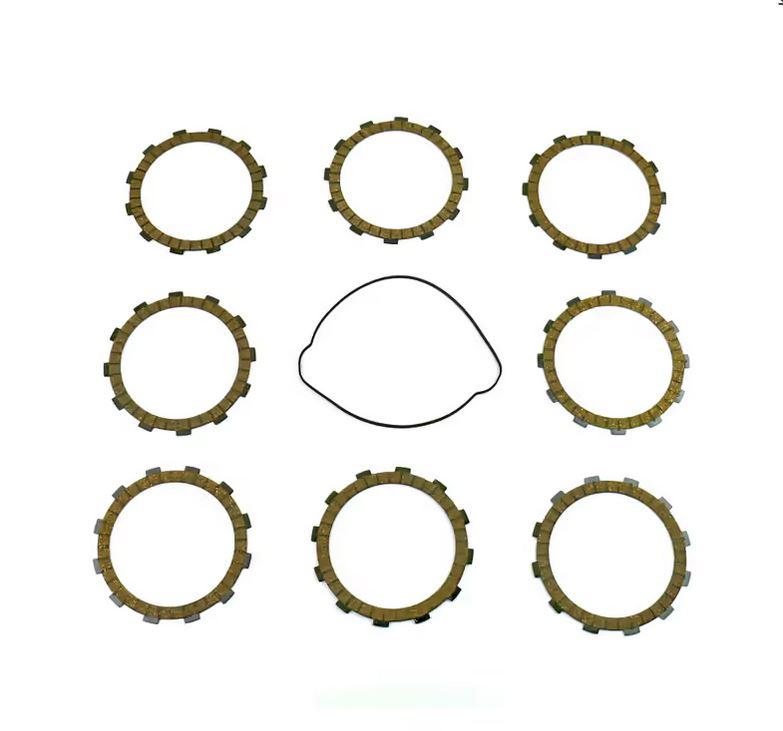 CLUTCH FRICTION PLATE SET HSQ FE250 17-22, ATHENA P40230025, WITH GASKET