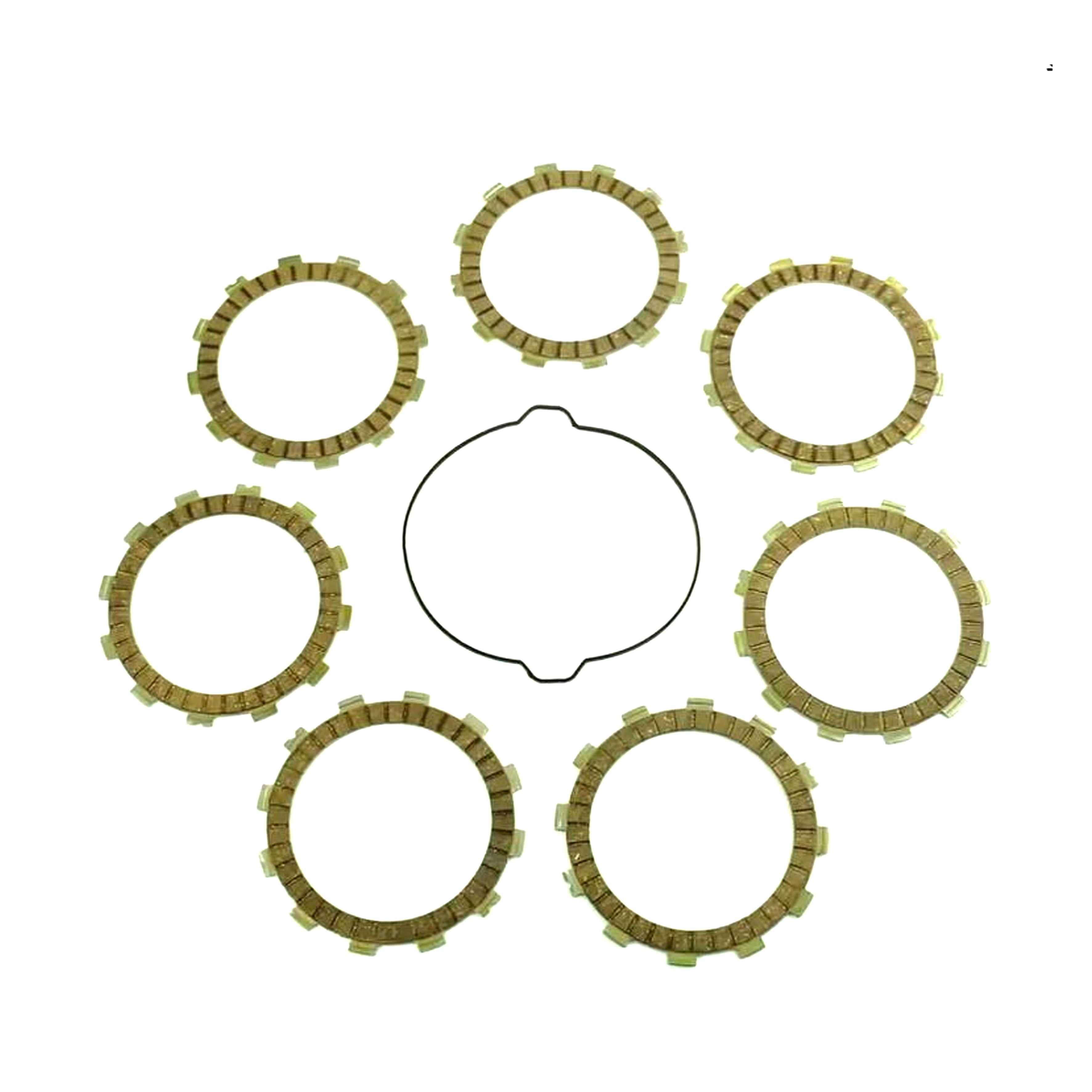 CLUTCH FRICTION PLATE SET KTM SX125 16-18, ATHENA P40230035, WITH GASKET