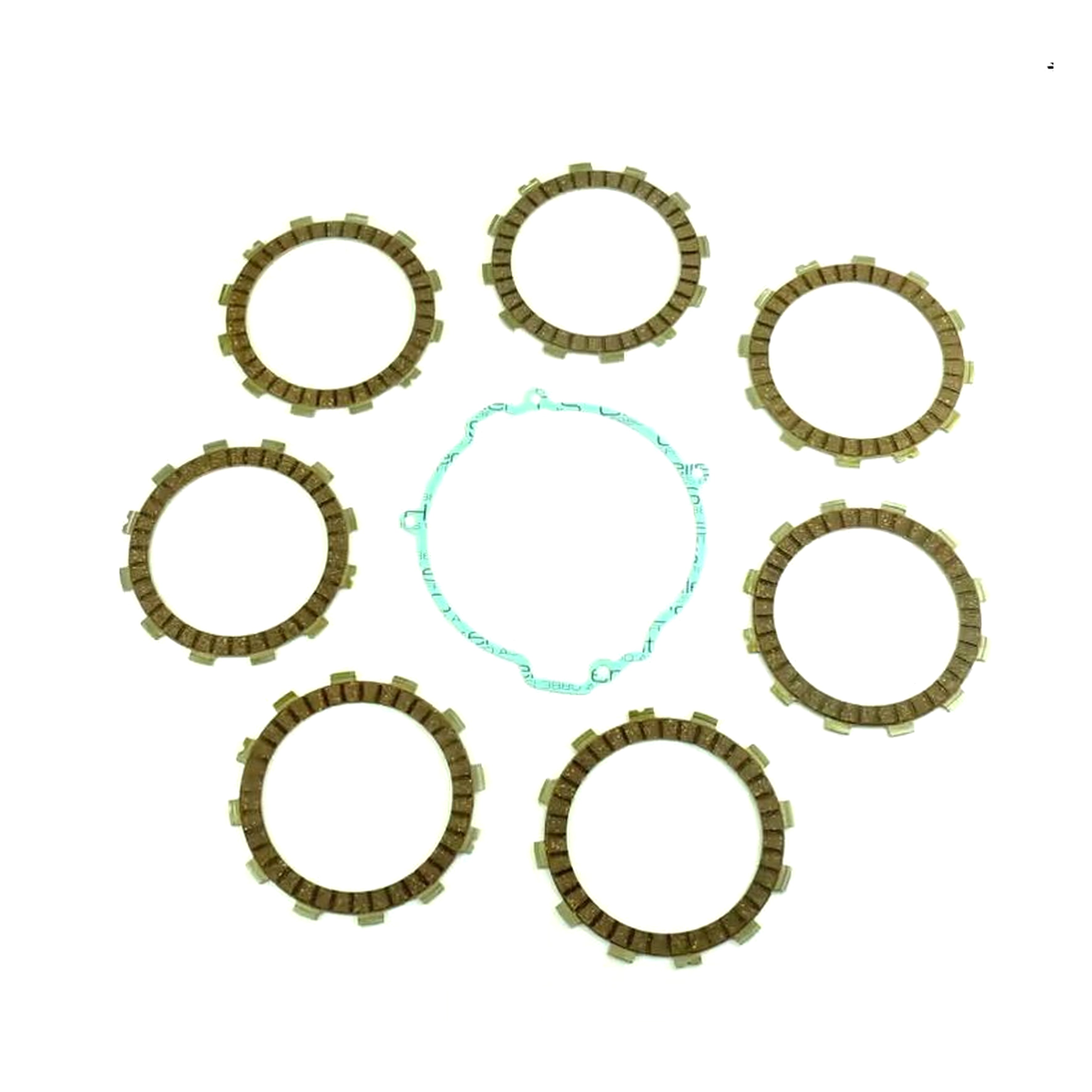 CLUTCH FRICTION PLATE SET KTM SX125 98-15, ATHENA P40230036, WITH GASKET