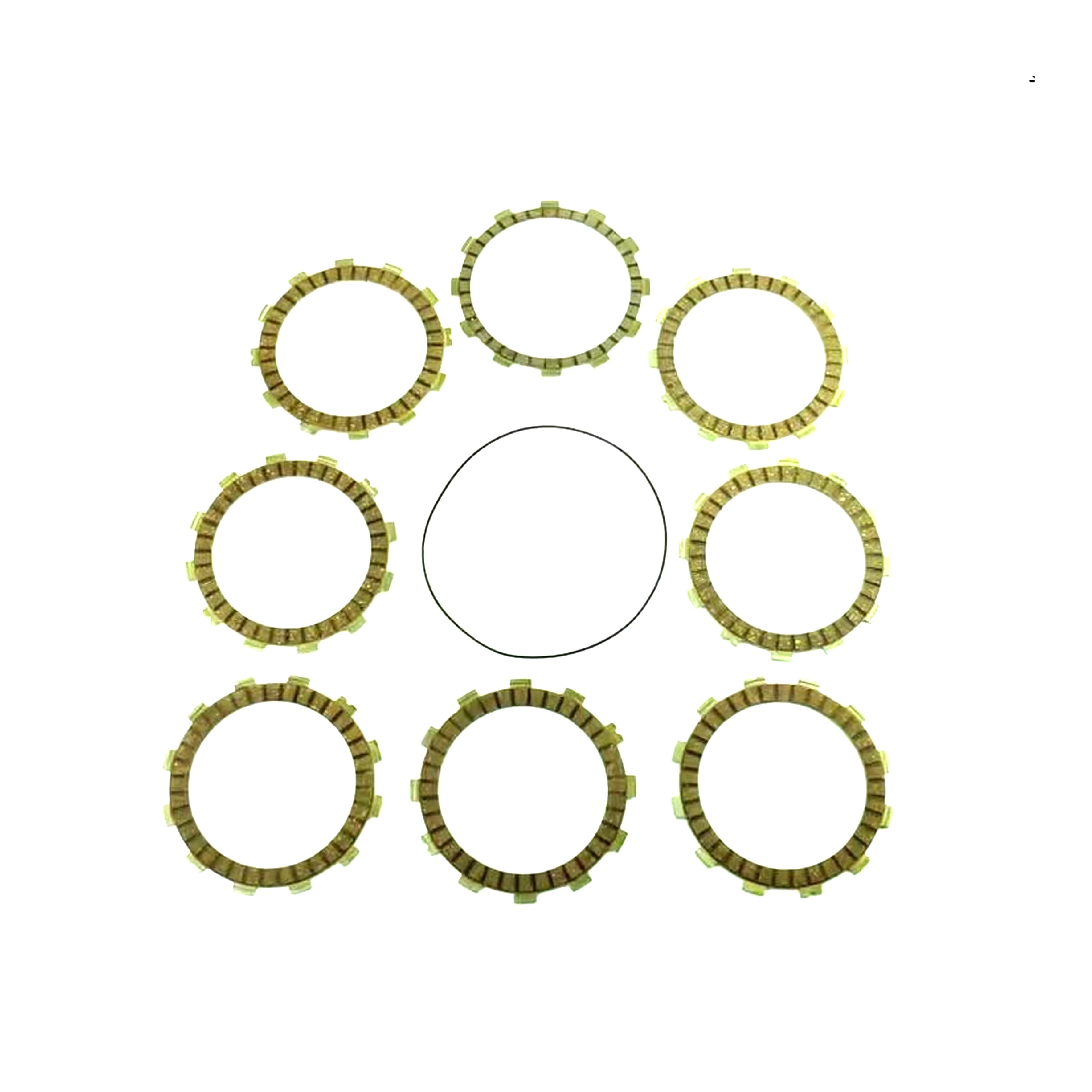 CLUTCH FRICTION PLATE SET HONDA CRF250R 08-09, ATHENA P40230057, WITH GASKET