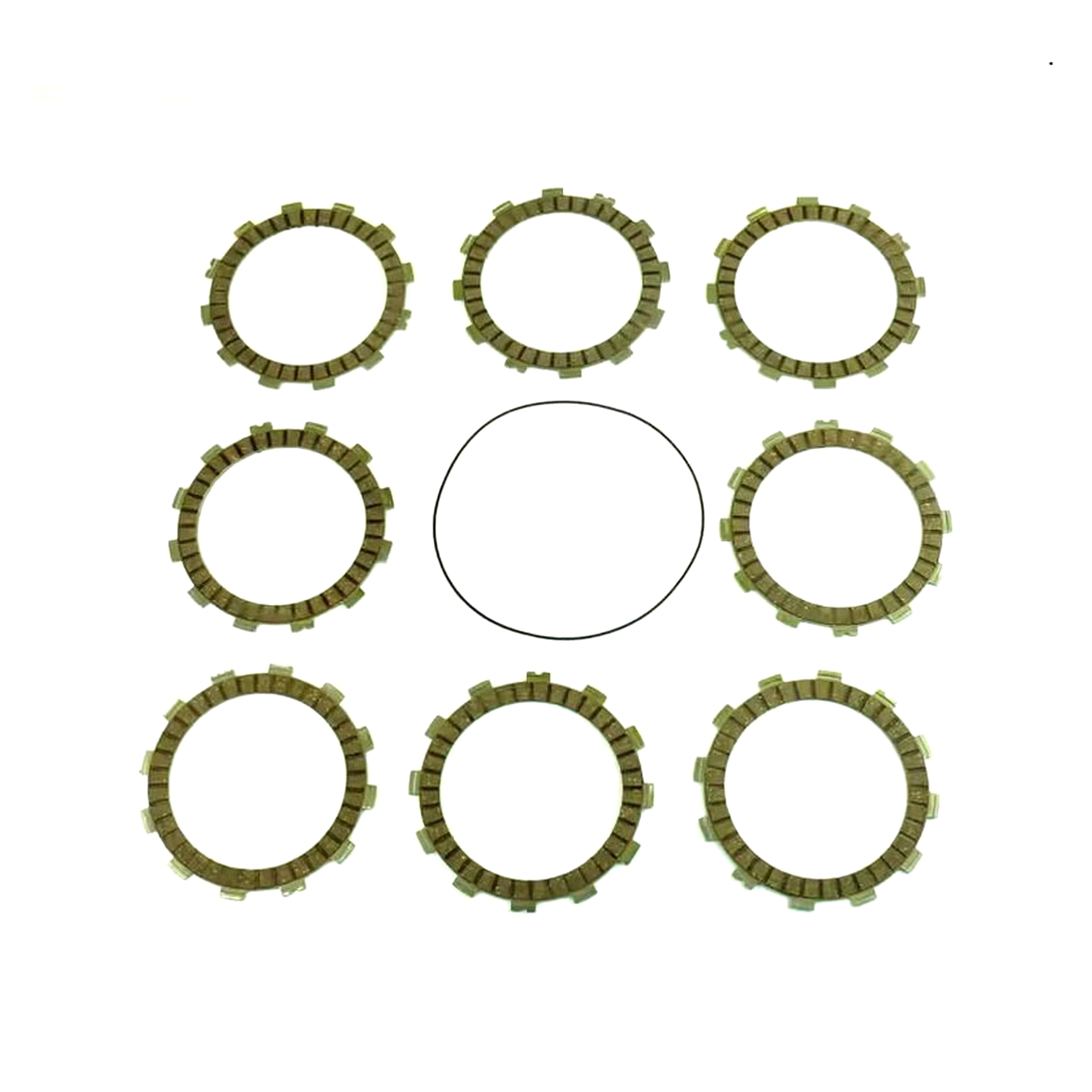 CLUTCH FRICTION PLATE SET HONDA CRF250R 04-07, ATHENA P40230093, WITH GASKET
