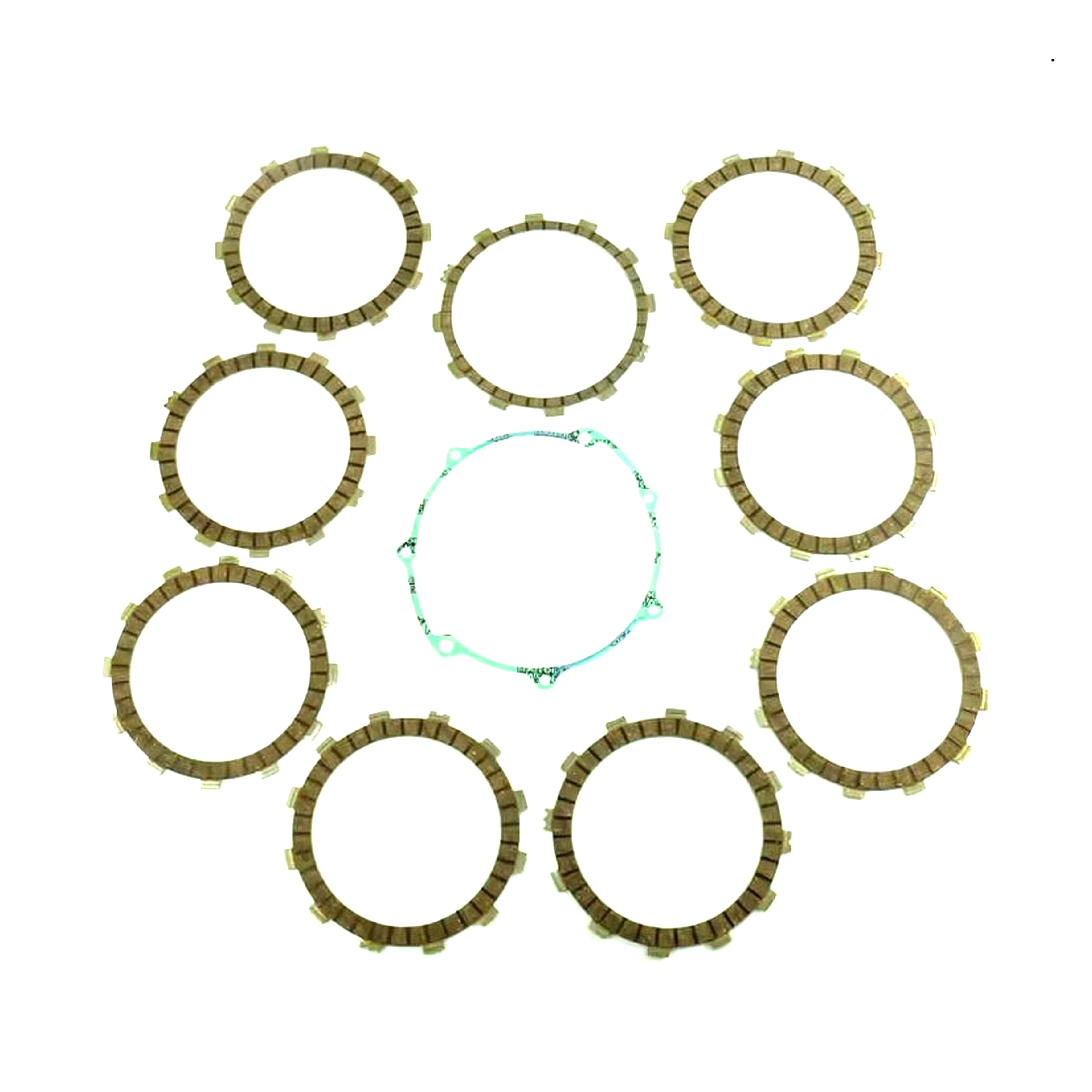 CLUTCH FRICTION PLATE SET YAMAHA YZ-F426 01, ATHENA P40230102, WITH GASKET
