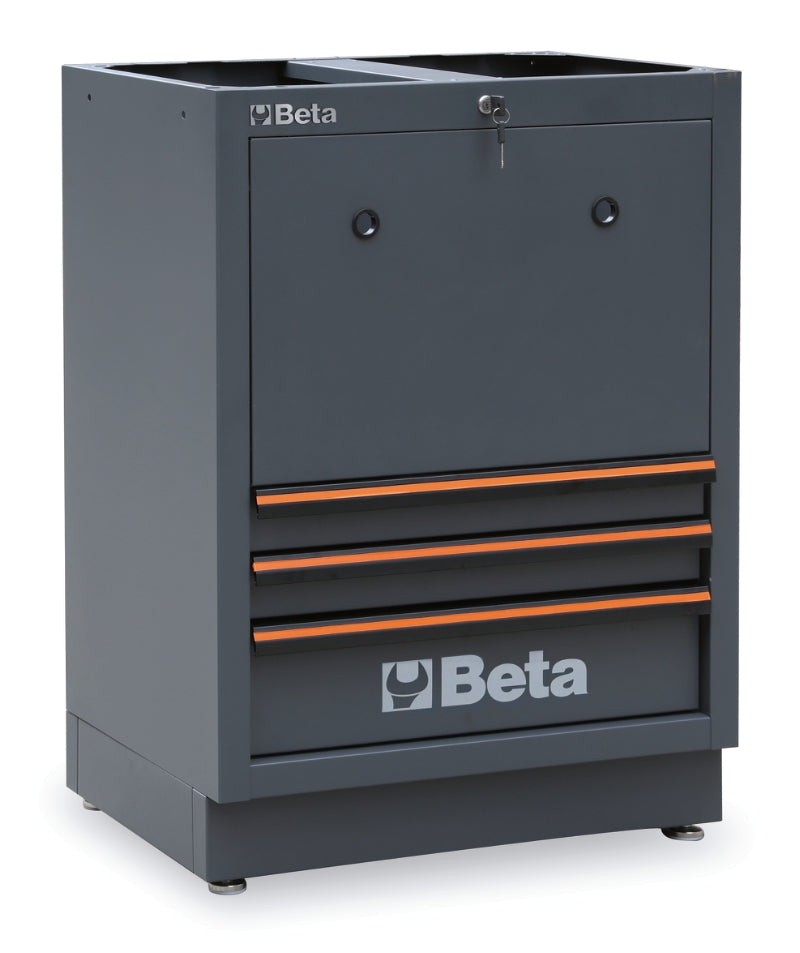 Fixed Reel Module with 3 Drawers for Workshop, Empty - BetaC45PRO C45PRO TC