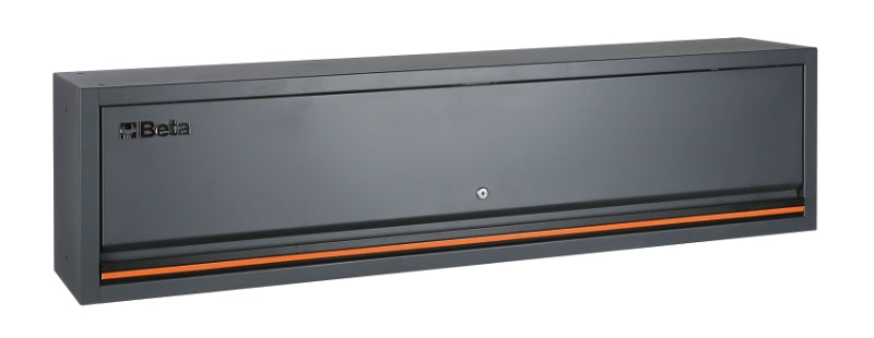 Long Wall-Mounted Cabinet with Gas Springs and Lock for Workshop - BetaC45PRO C45PRO PML