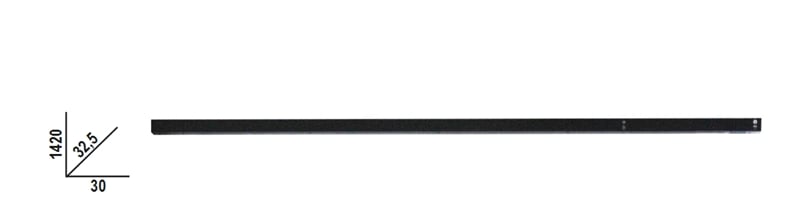 Narrow Side Wall Brackets 1420x32.5mm for Workshop - BetaC45PRO C45PRO SS