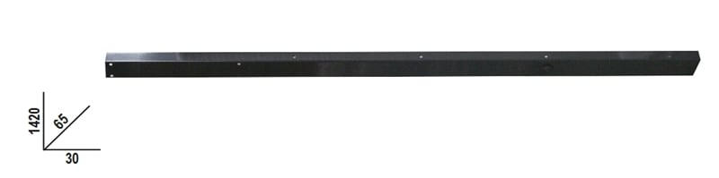 Wide Side Wall Brackets 1420x65mm for Workshop - BetaC45PRO C45PRO SL