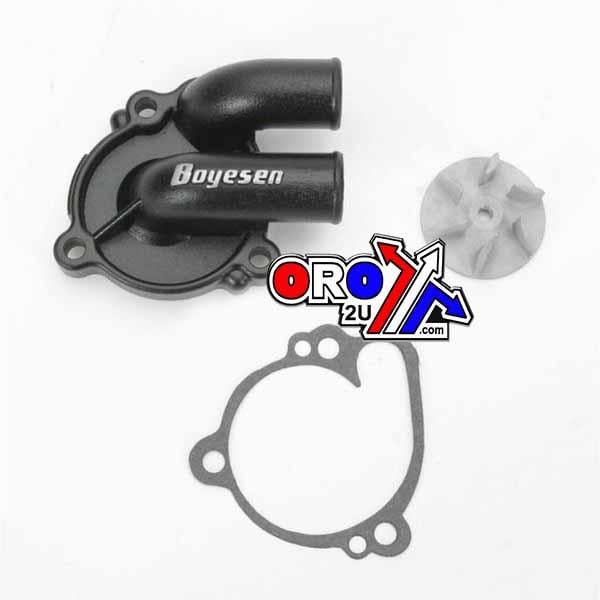 WATER PUMP COVER 01-25 KX85, SUPERCOOLER BOYESEN WPK-10B