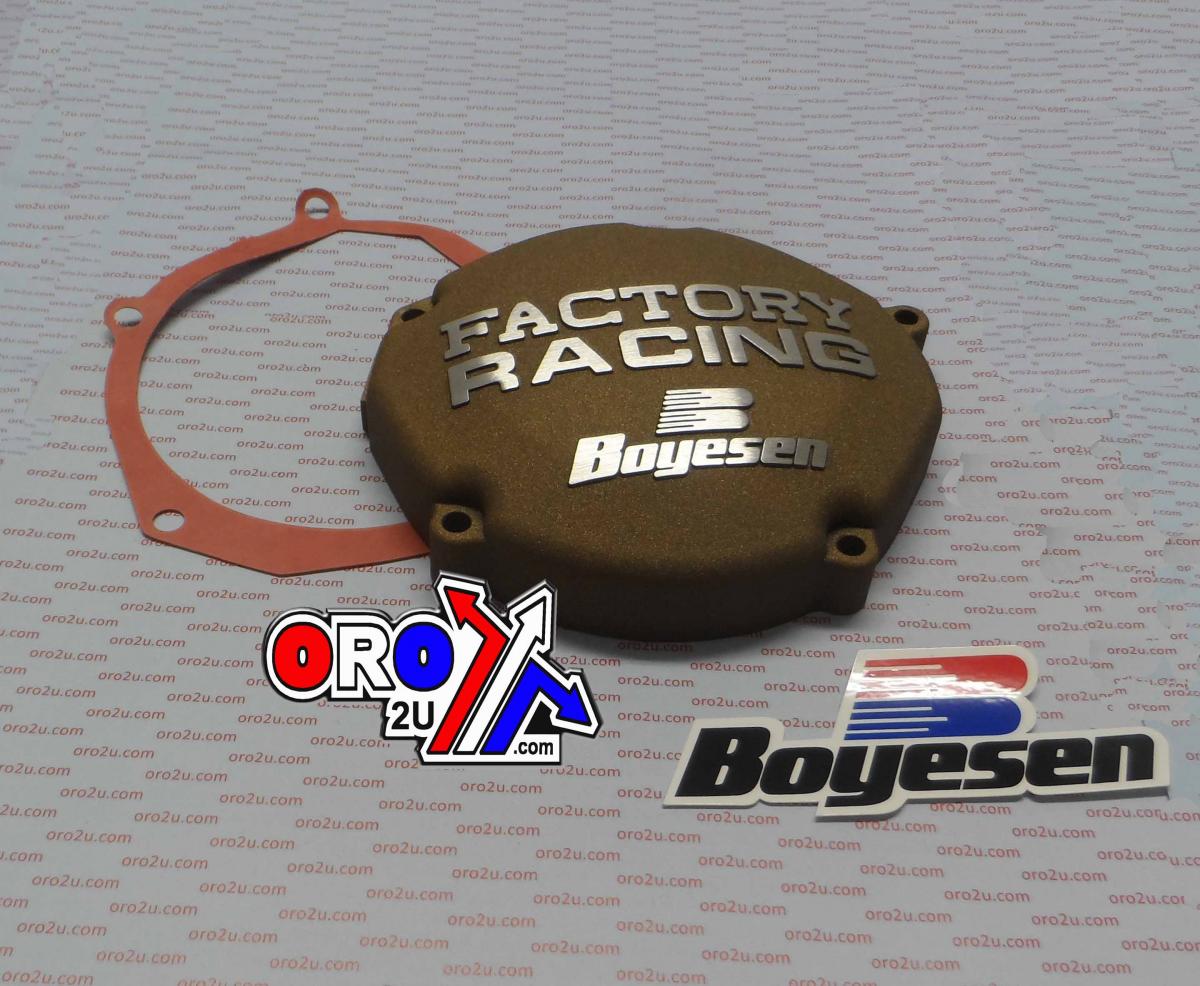 IGNITION COVER 94-04 YZ125, BOYESEN SC-33M MAGNESIUM